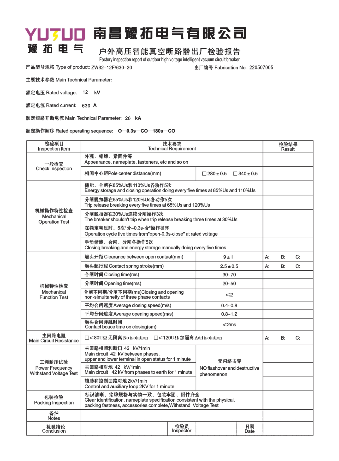 戶外檢測報告